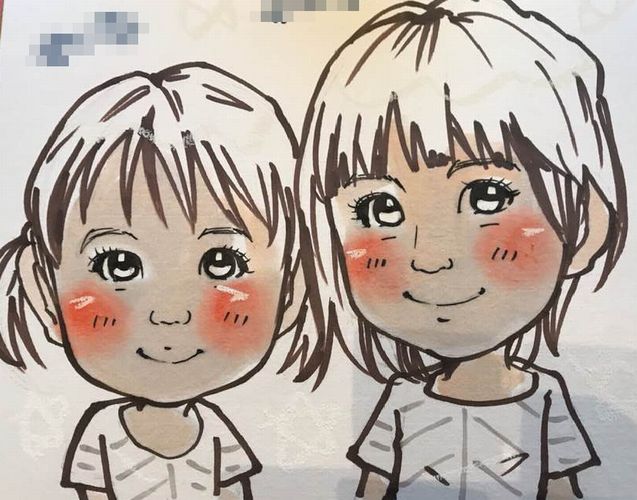 女の子のイラスト 簡単な書き方 アナログ 似顔絵 イラスト描き方講座