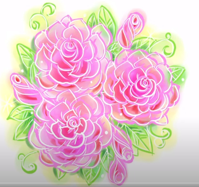 クリスマス特集 薔薇の絵 アート 写真 301円blog Grupostudio Com Br