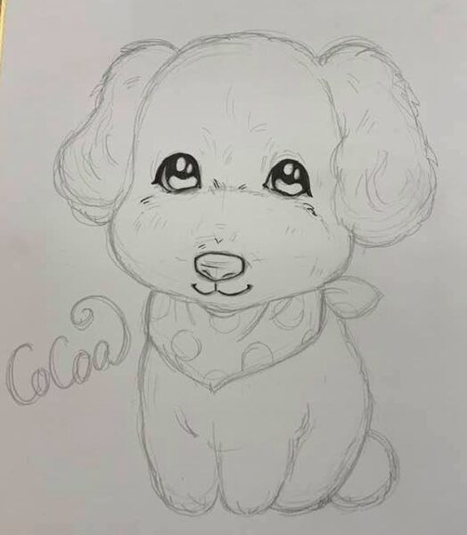 犬の描き方